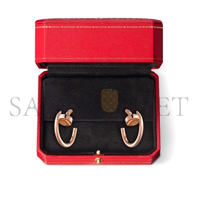 CARTIER JUSTE UN CLOU HOOP EARRINGS, SMALL MODEL B8301234